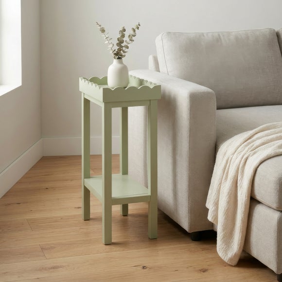 Scallop Sofa Side Table