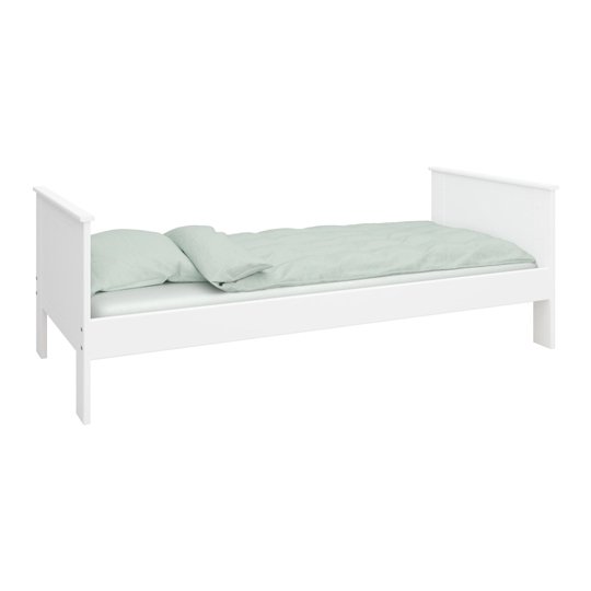 Alba Wooden Children Single Bed In White