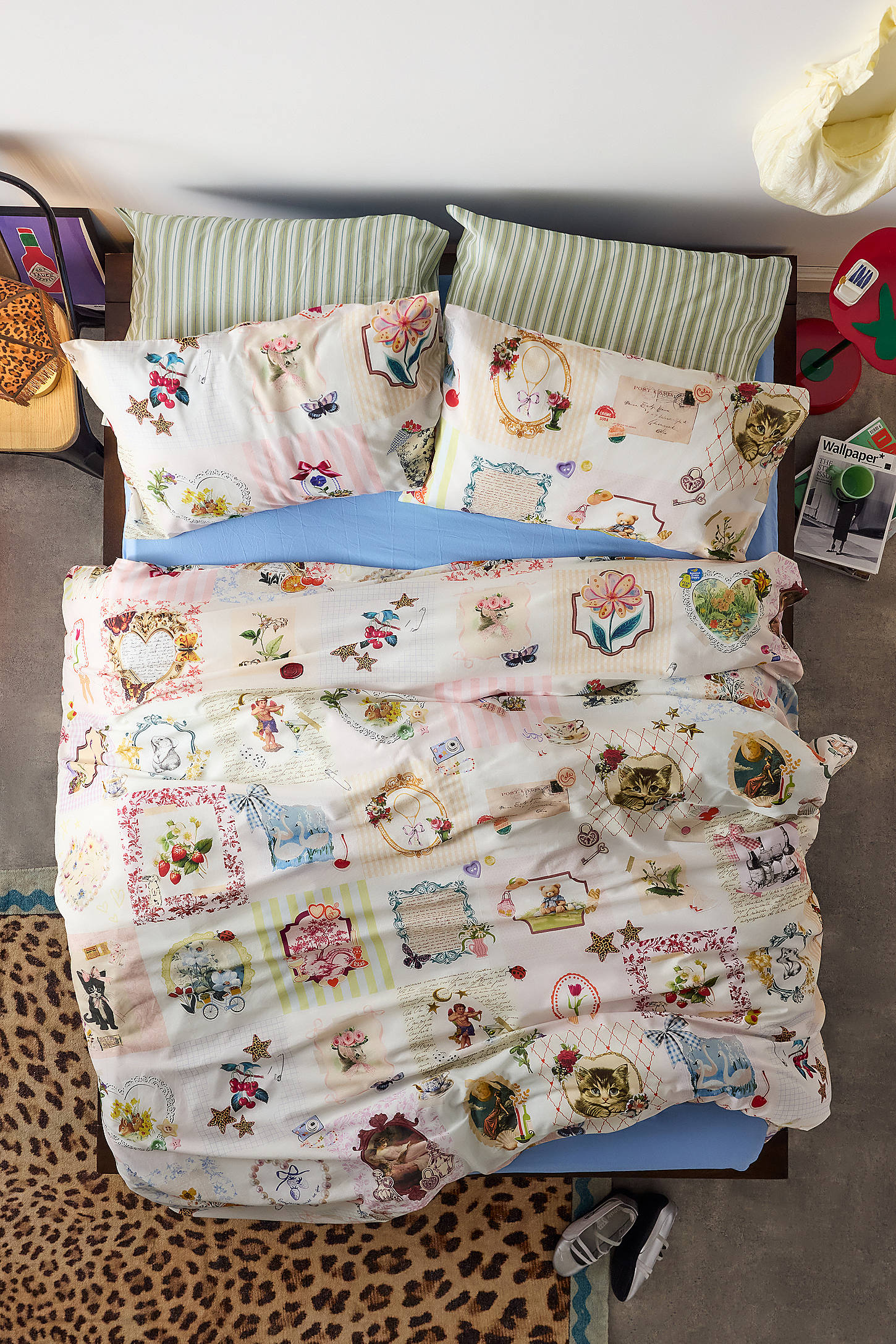 Thara Collage Duvet Set