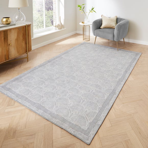 Catherine Lansfield Deco Peacock Rug