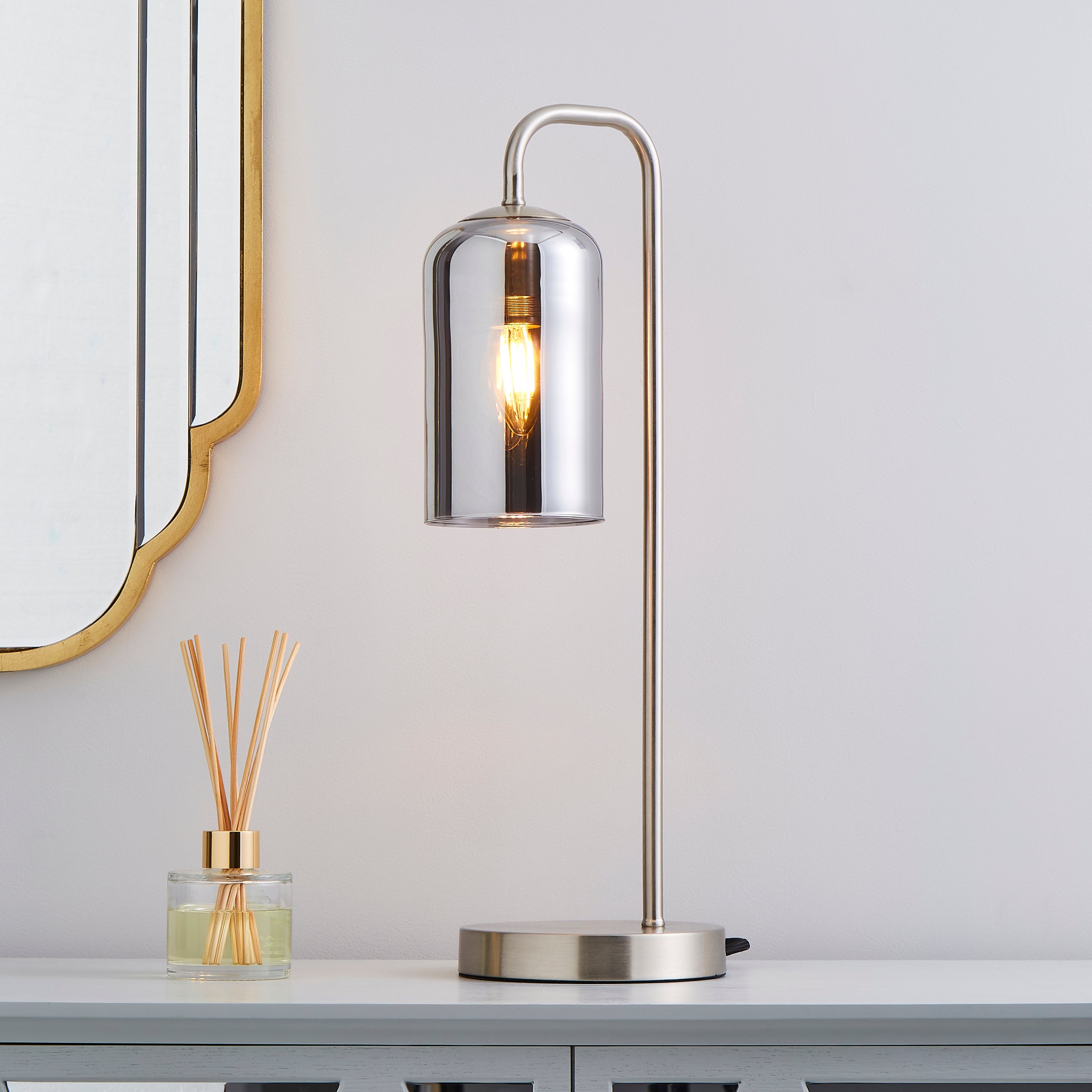 Palazzo Chrome Table Lamp Chrome