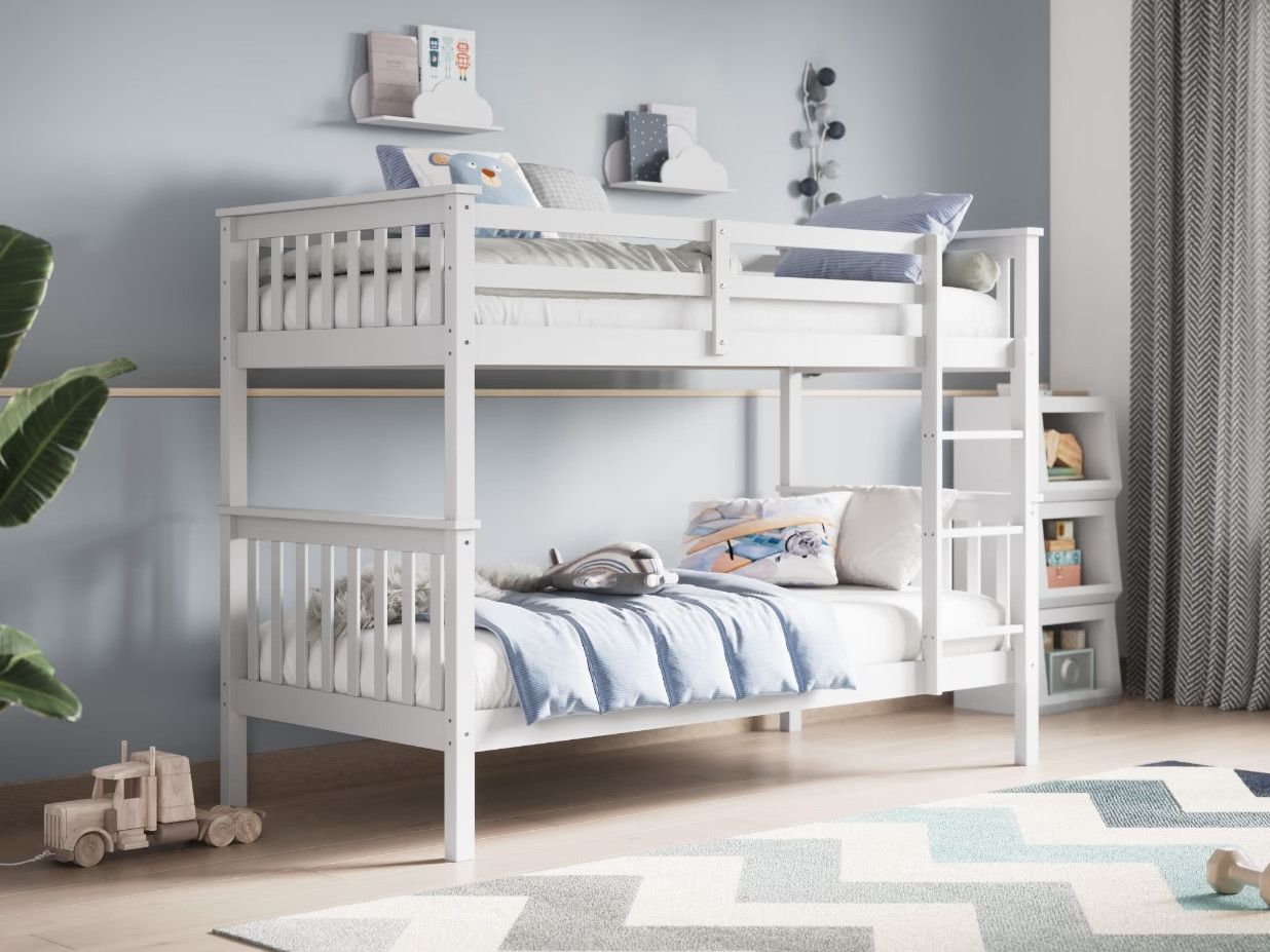 Flair Zoom Bunk Bed Small Single in White