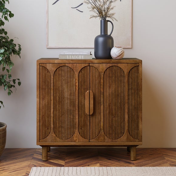 Khari 2 Door Small Sideboard, Mango Wood