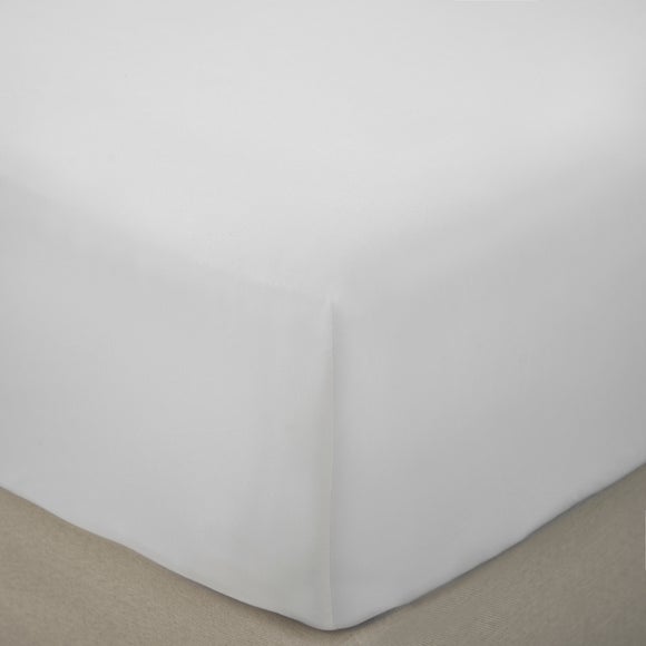 Super Soft Microfibre Plain Fitted Sheet 2