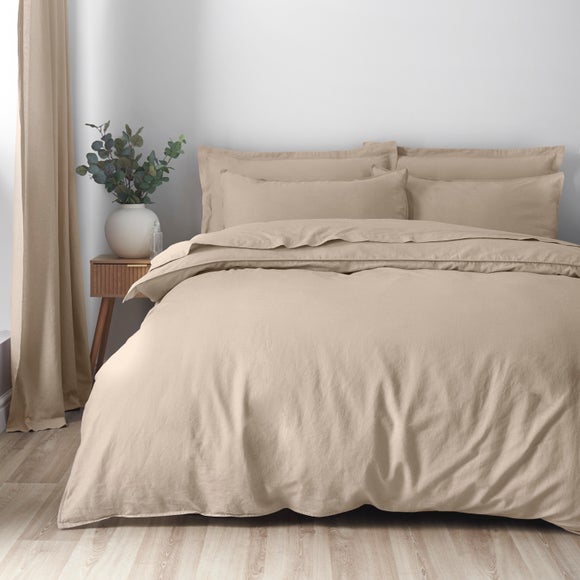 Cotton Linen Duvet Cover & Pillowcase Set