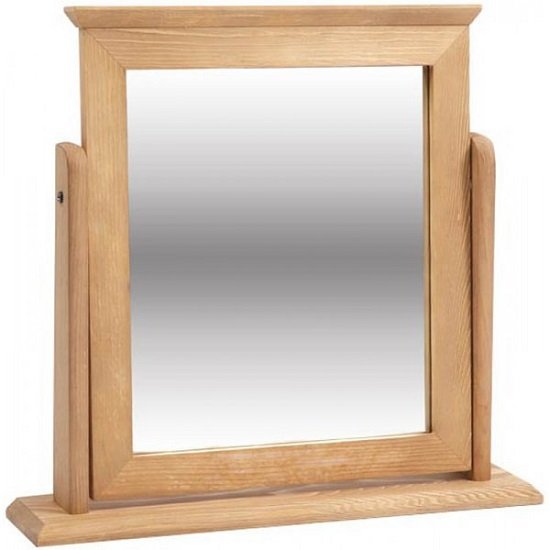 Corina Single Mirror In Antique Wax Finish