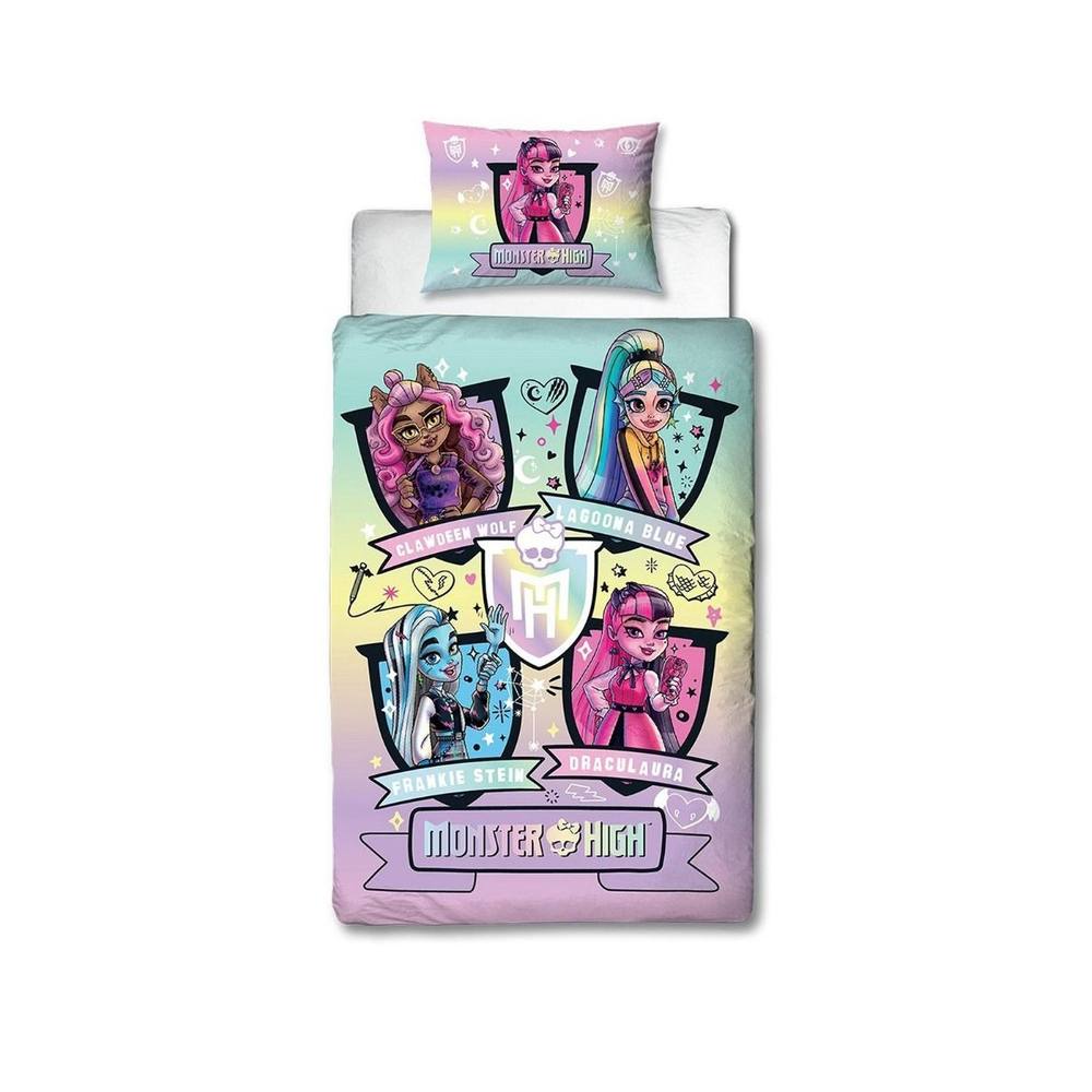 Monster High Fierce Gradient Duvet Cover Set in Purple