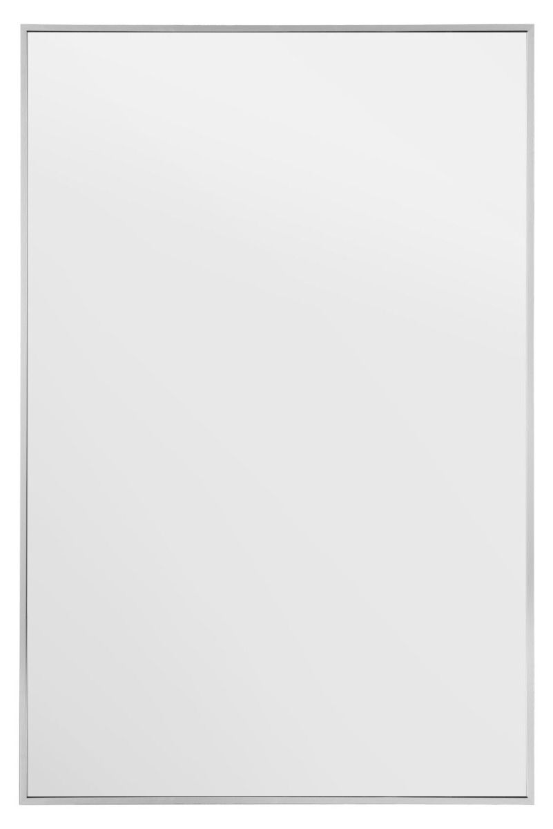 MirrorOutlet Silver Aluminium Edged Wall Mirror 47" X 31" 120 X 80CM