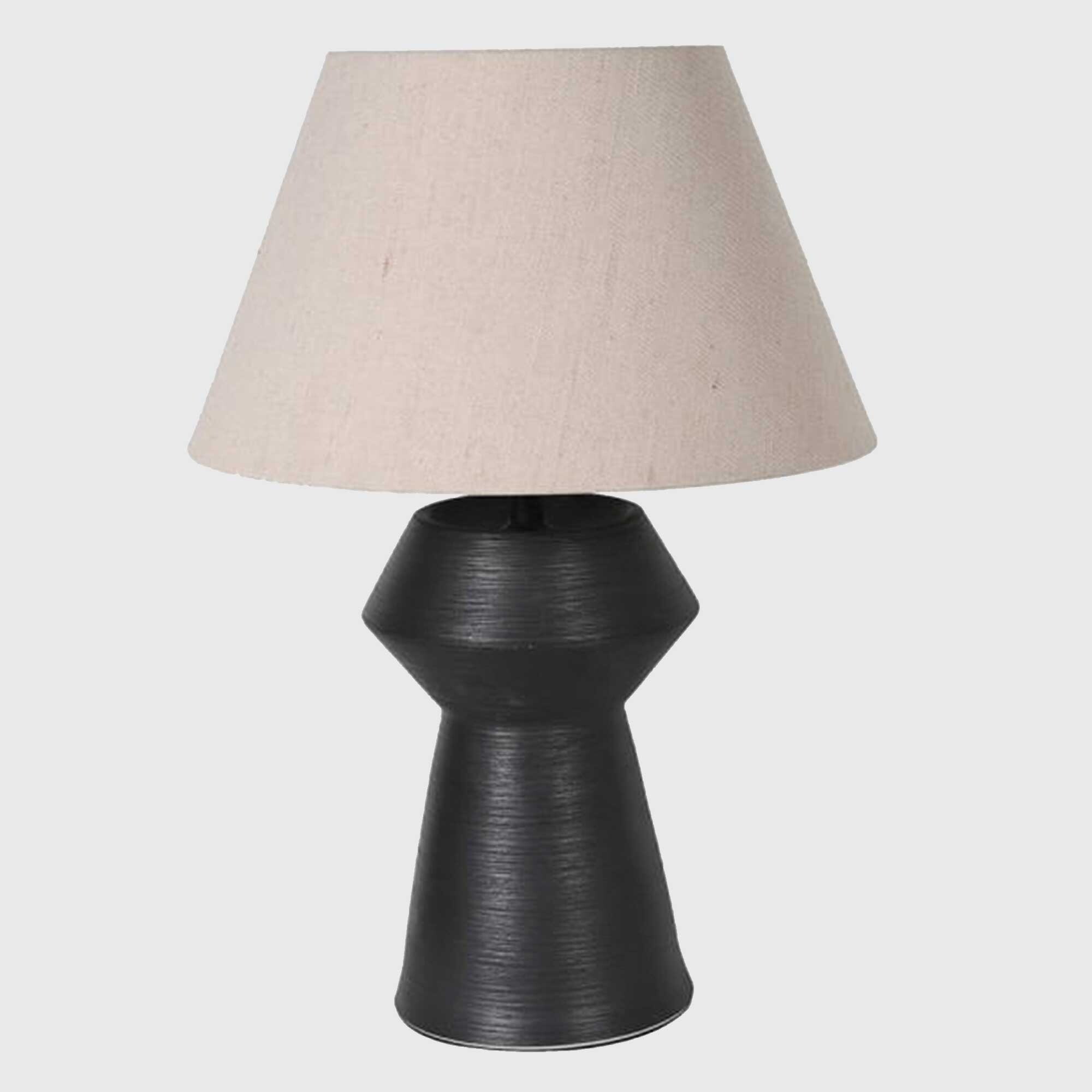 BLACK TEXTURED LAMP | Barker & Stonehouse