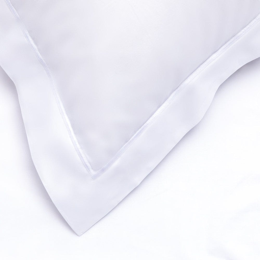 Heal's 400 Thread Count Egyptian Cotton White Duvet Cover Single 3