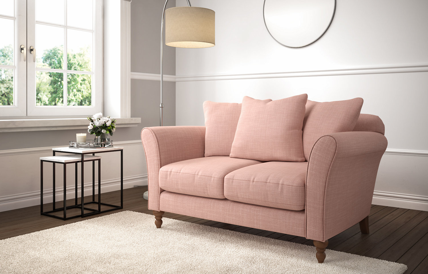 M&S Alderley Scatterback 2 Seater Sofa