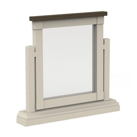 Emery Dressing Table Mirror In Antique White