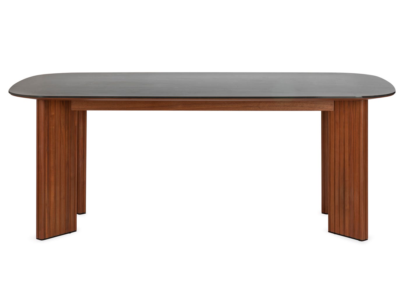 Heal's Riga Dining Table in Grey Ceramic