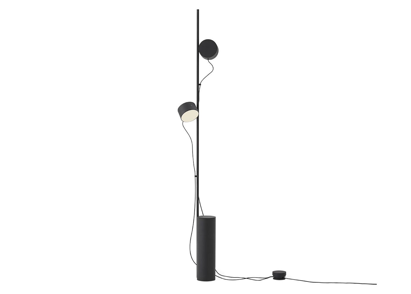 Muuto Post LED Floor Lamp Black