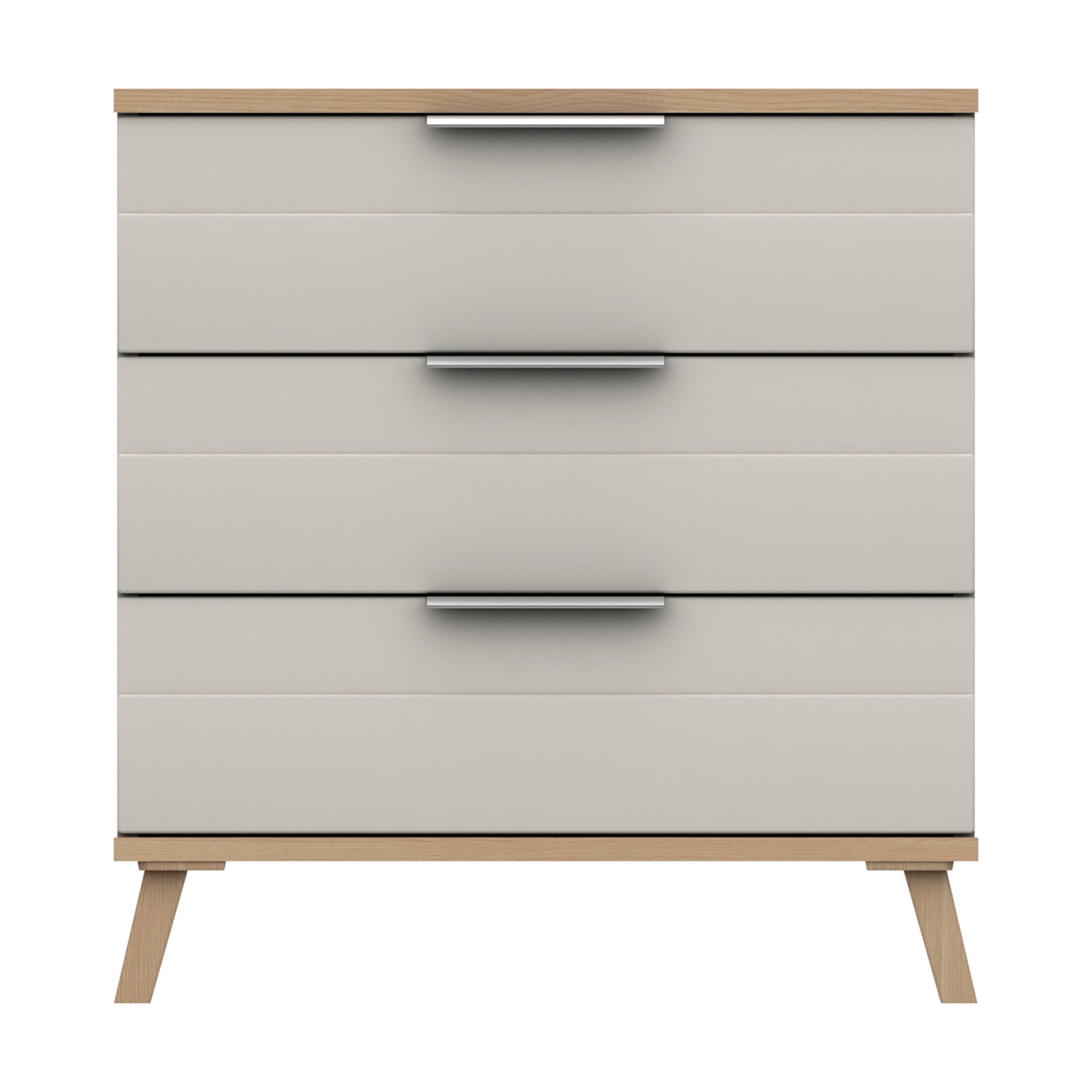 Murray 3 Drawer Chest Off White
