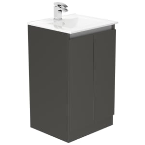 Newland Midnight Mist Basin Floorstanding Unit - 500mm