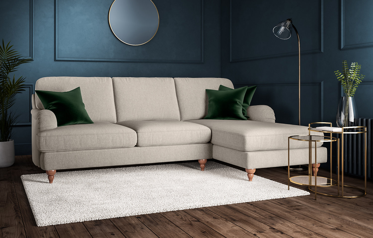 M&S Rochester Chaise Sofa (Right-Hand)