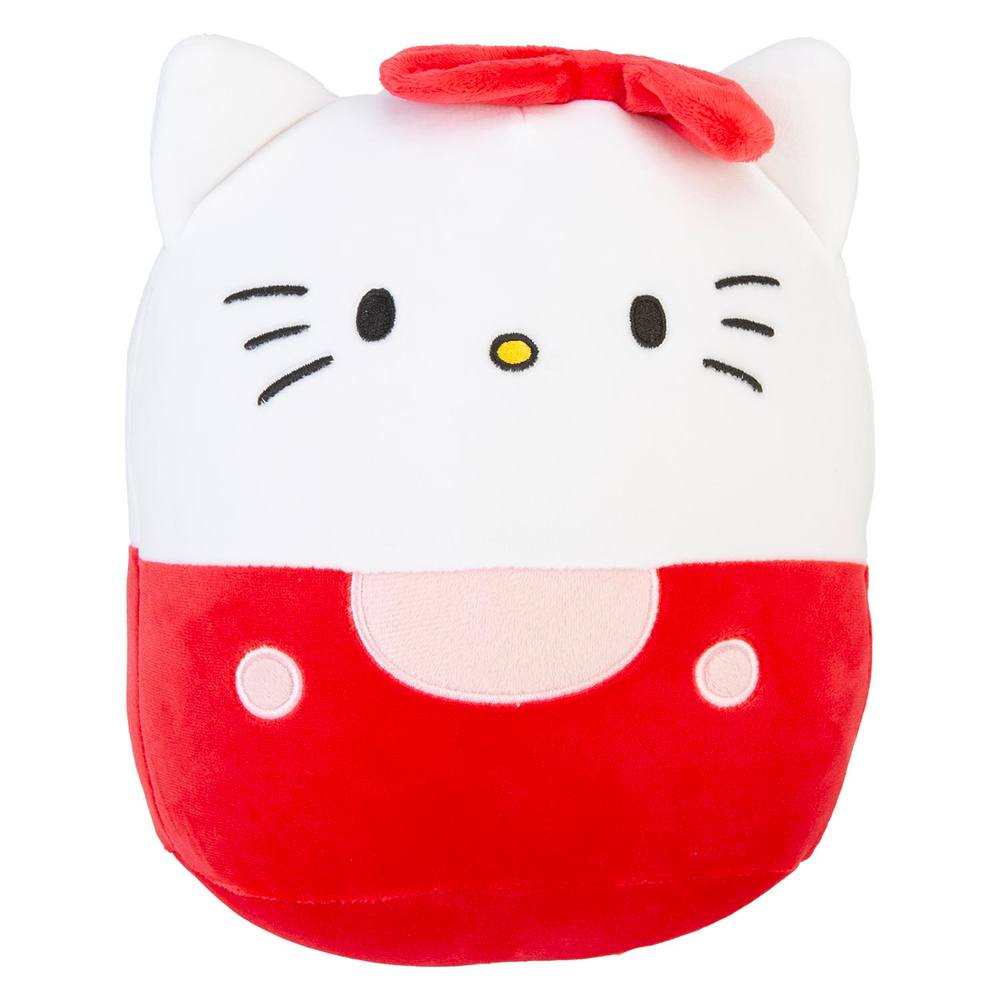 VFM e-Store Hello Kitty Oval Pillow Red & White Theme Red 22cm x 16cm