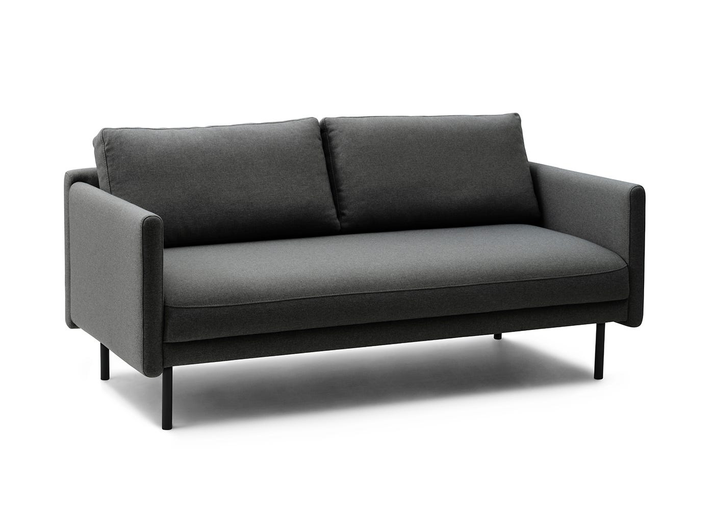 Normann Copenhagen Rar 2 Seater Sofa Re-born Dark Grey