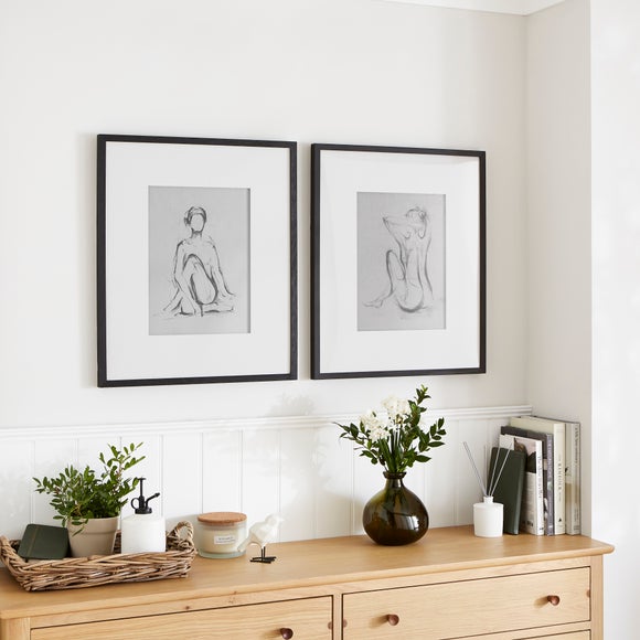 Set of 2 Churchgate Wilbarston Framed Prints