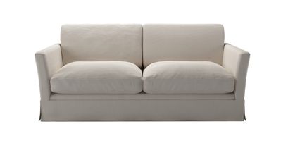 Otto 2.5 Seat Sofa Bed in Taupe Brushed Linen Cotton - sofa.com