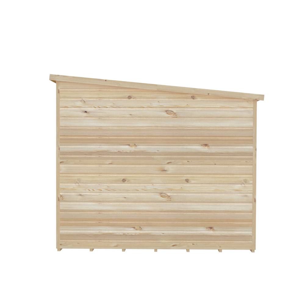 Shires Ranger 12 x 8 Feet Double Door Shed - L239 x W359 x H213.9 cm in Light Tan 5