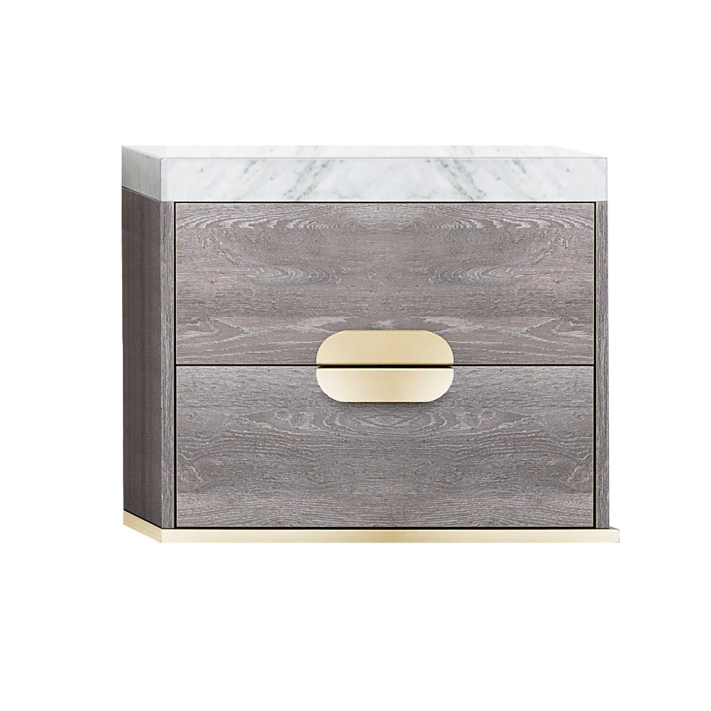 Nimbus Bedside, Midnight Grey
