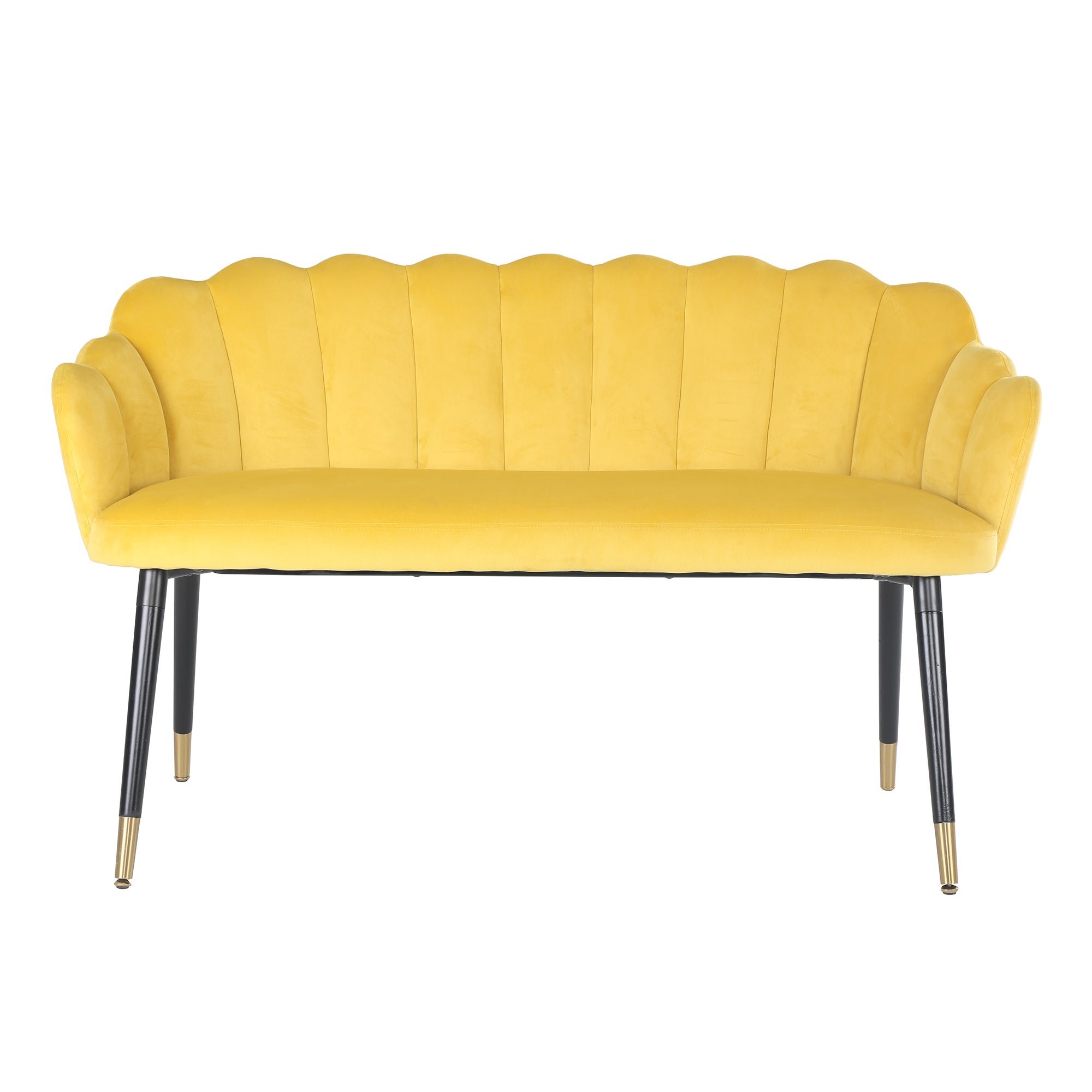 Vivian Bench Seat Yellow