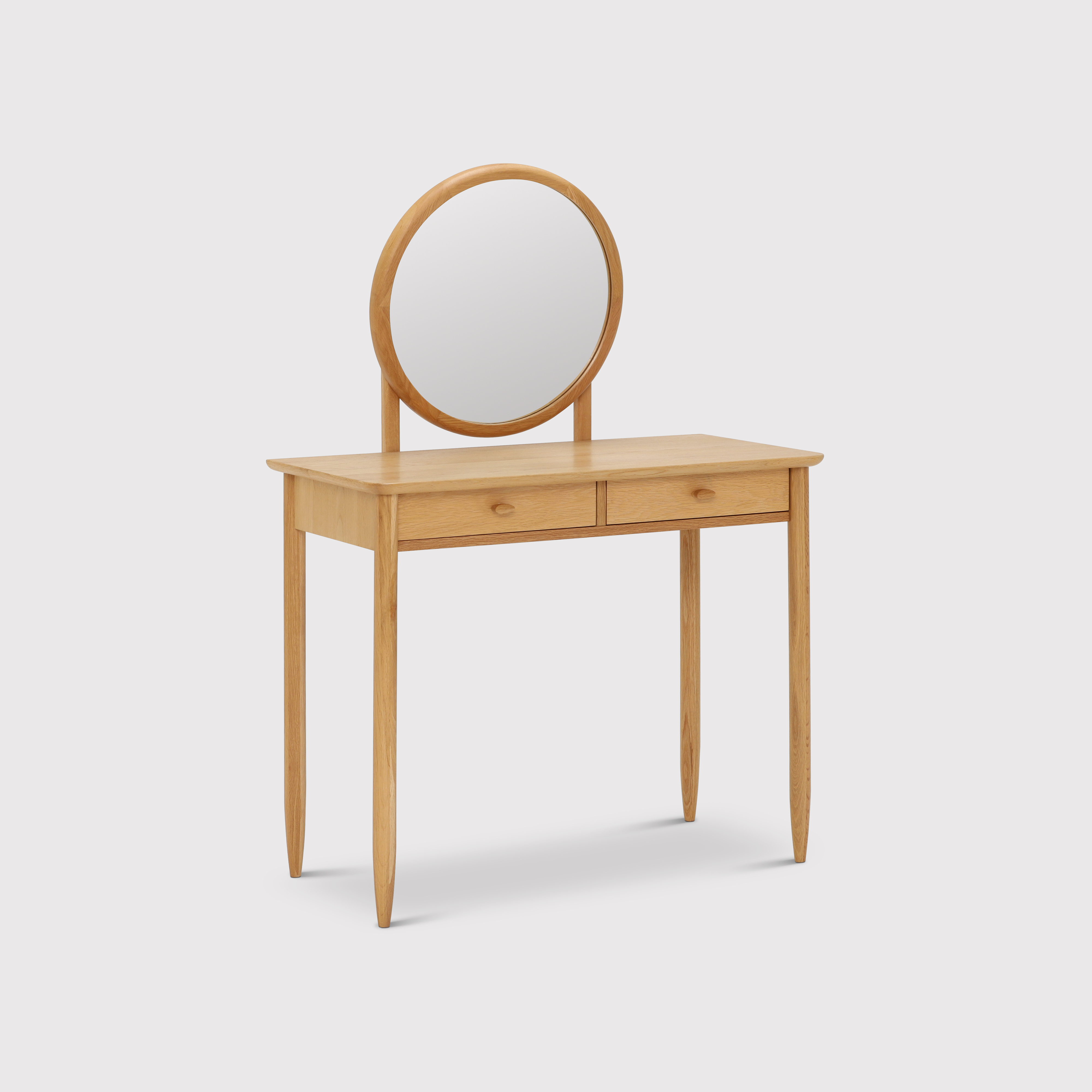 Ercol Teramo Dressing Table, Neutral Oak | Barker & Stonehouse