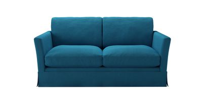Otto 2 Seat Sofabed in Marina Brushed Linen Cotton - sofa.com