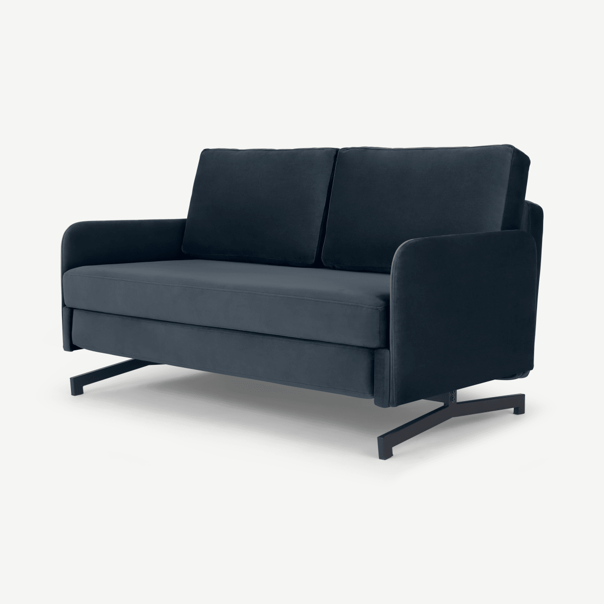 Motti Sofa Bed, Sapphire Blue Velvet