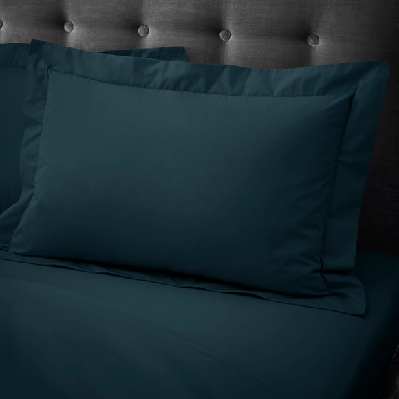 Hotel 230 Thread Count Crisp 100% Cotton Percale Oxford Pillowcase