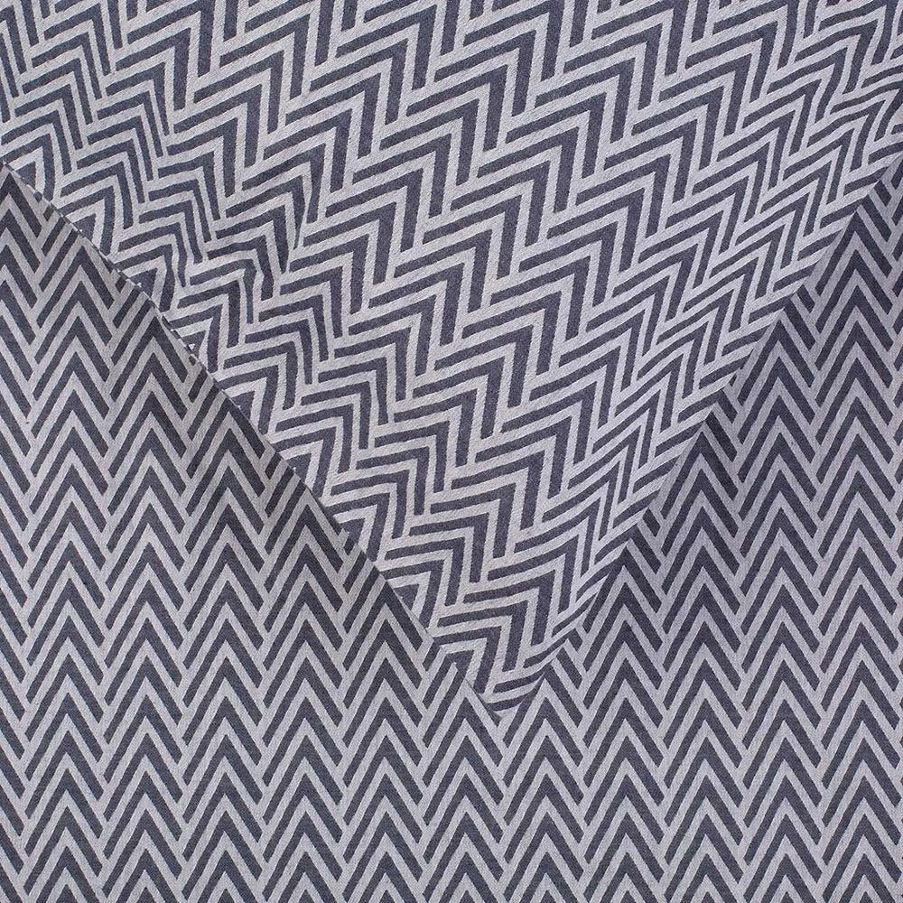 Heal's Herringbone Navy Standard Pillowcase 2