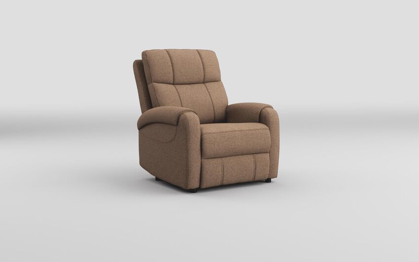 Brown Fabric Calisese Armchair