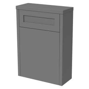 Wickes Hayman Dove Grey Traditional Freestanding Toilet Unit - 870 x 600mm