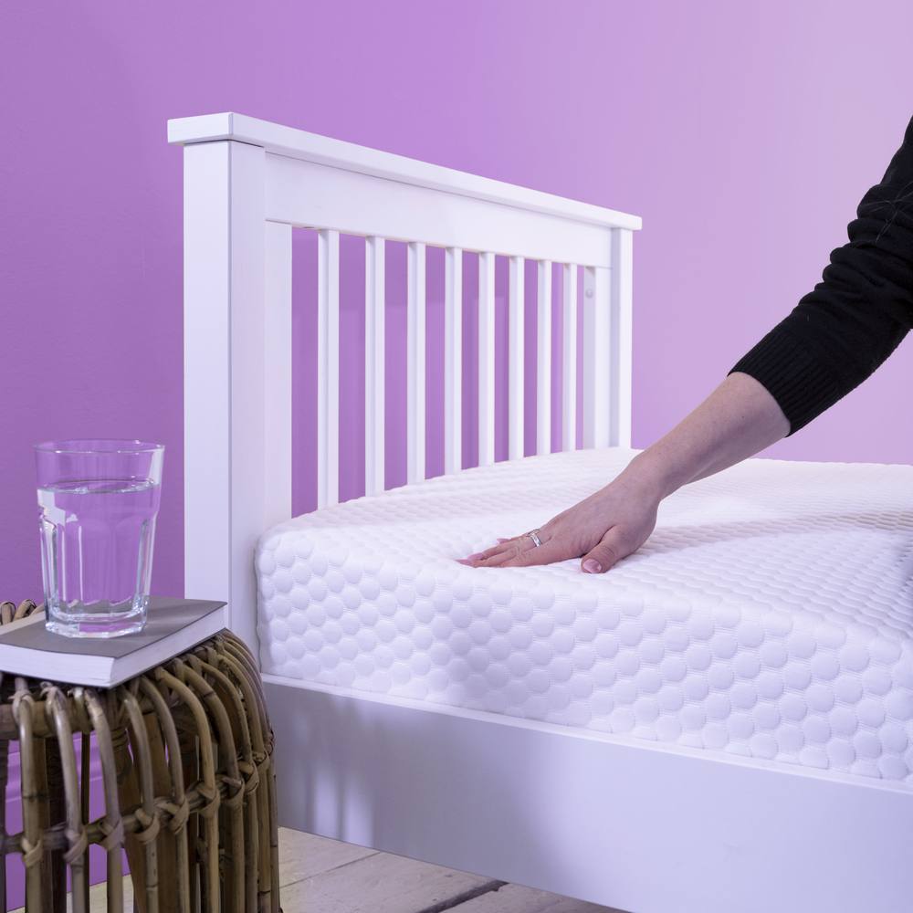 Nöa and Nani Otta Single Mattress Hypoallergenic High Density Foam in White