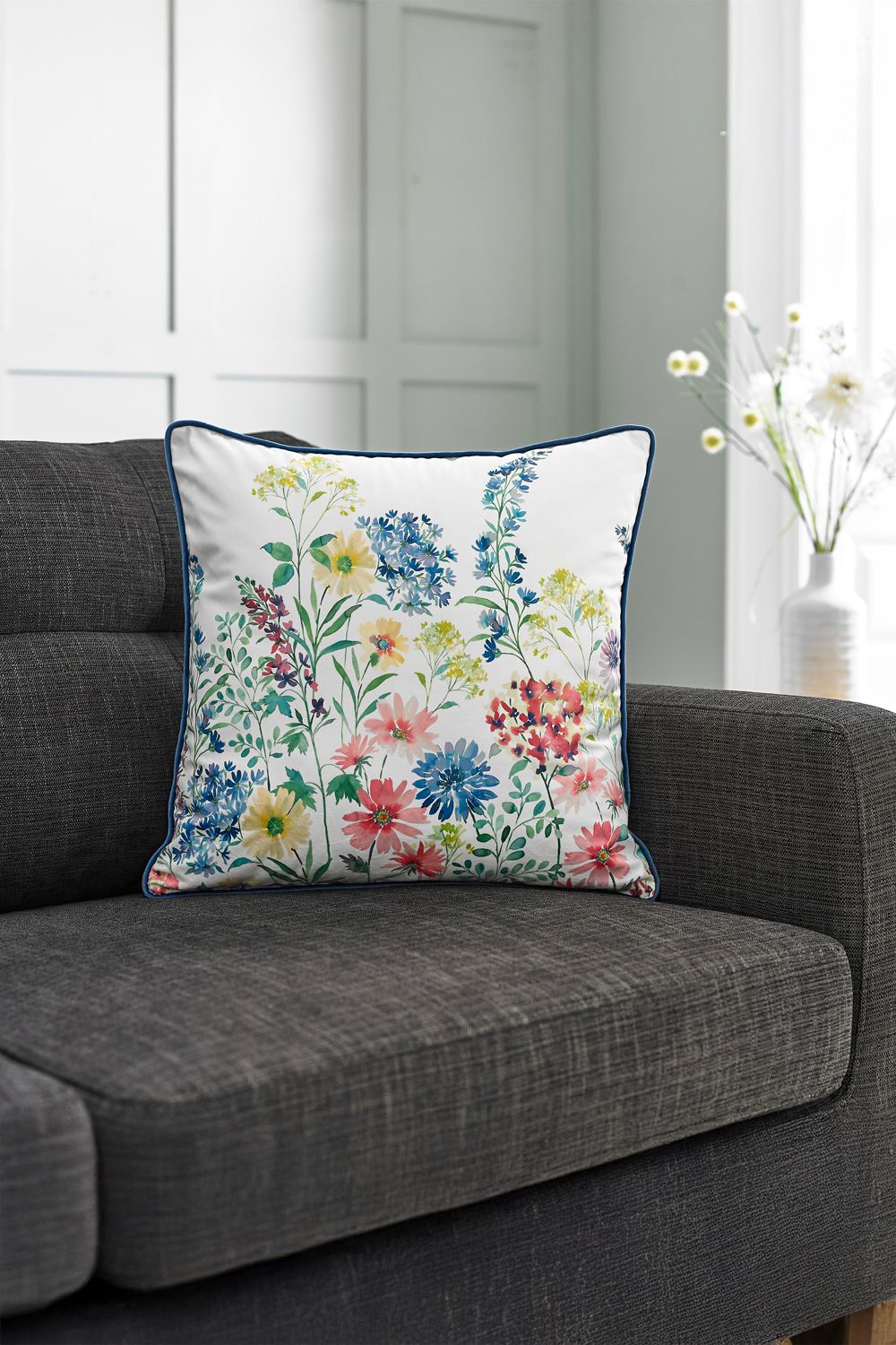 The Lyndon Company Northill Filled 50cm x 50cm Square Cushion | Deyongs 1846