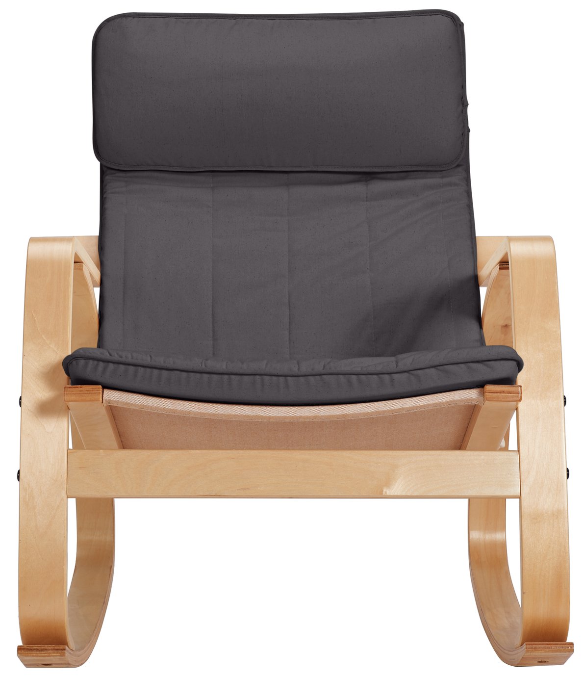 Argos Home Fabric Rocking Chair - Charcoal