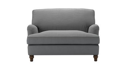 Bluebell Loveseat Sofabed in Shadow Brushed Linen Cotton - sofa.com