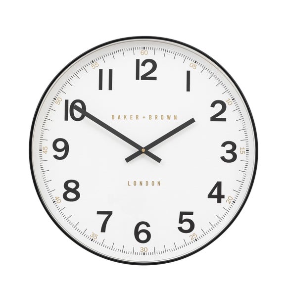 Cedar & Sage Whitby Round Wall Clock