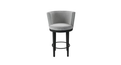 Margaux Bar Stool in Koala Chelsea Linen - sofa.com