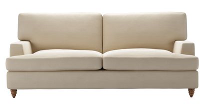 Isla 3 Seat Sofabed in Moon Smart Cotton - sofa.com