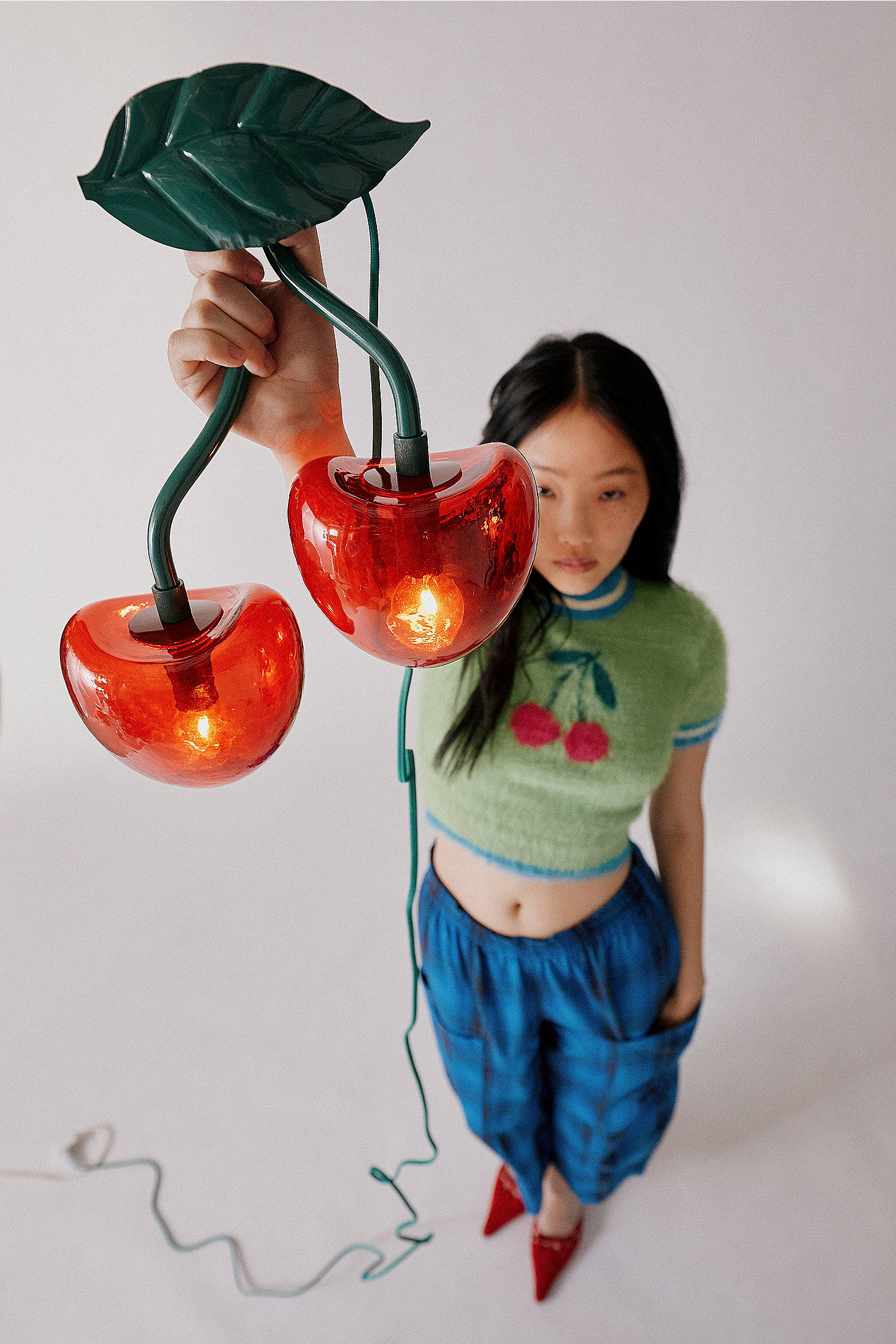 Cherry Wall Lamp - Red