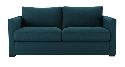 Aissa 2.5 Seat Sofa Bed in Evergreen Brushed Linen Cotton - sofa.com
