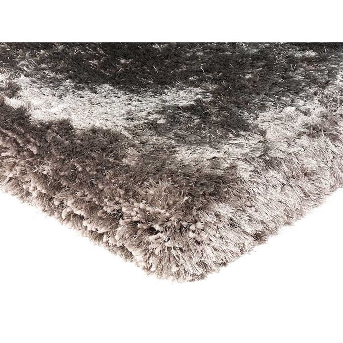 Plush Hand Woven Rug, Zinc