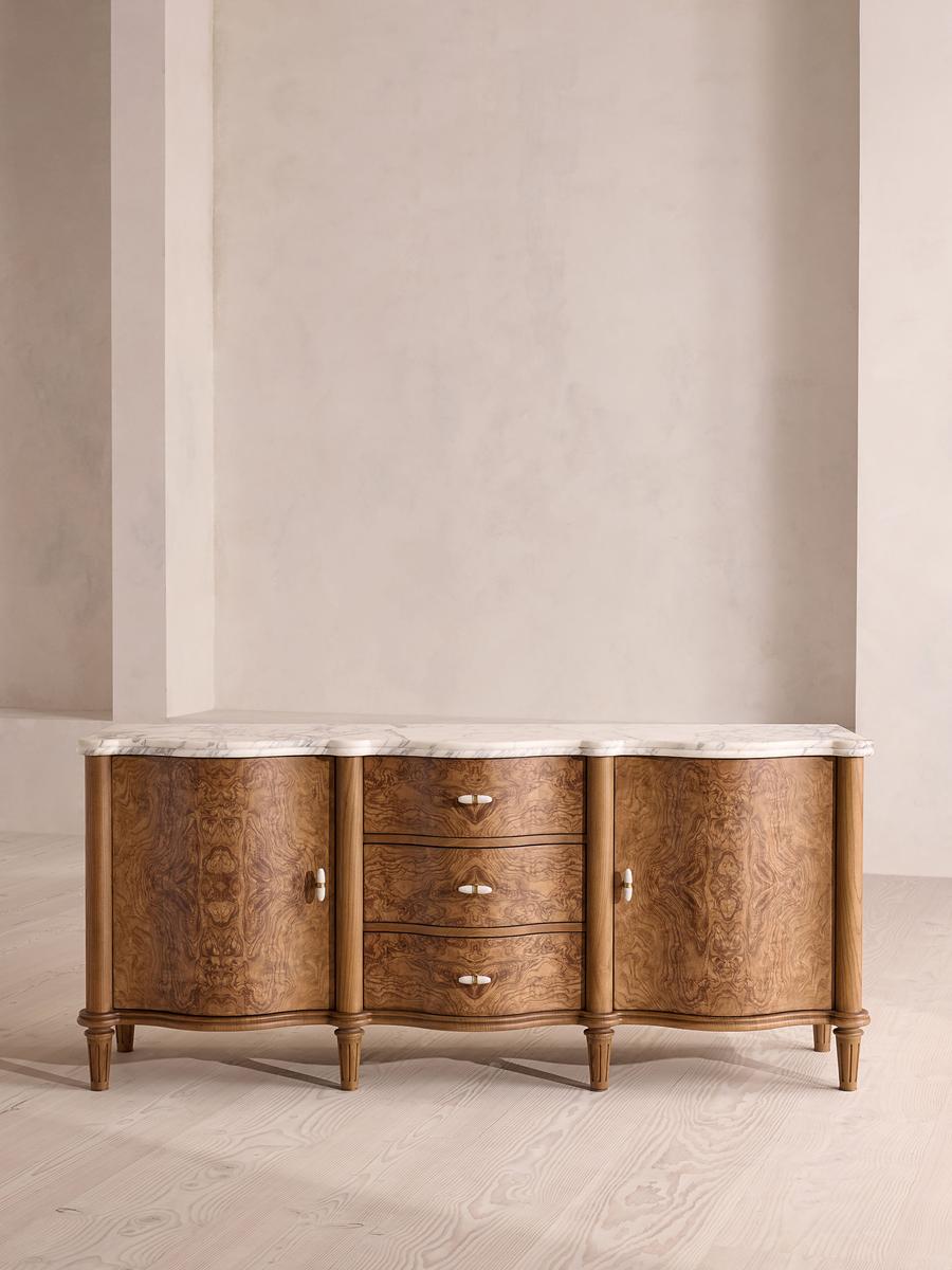 Valerie Sideboard, Arabescato Corchia Marble