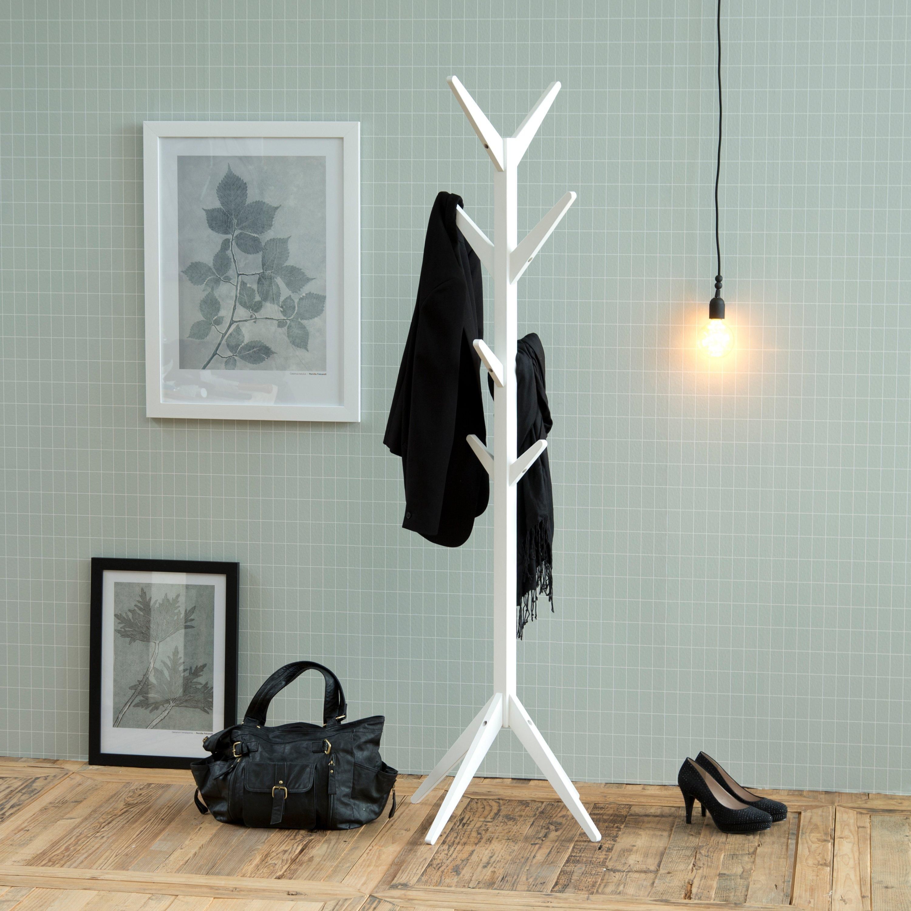 Furniture To Go Ascot Coat Hanger in White 2