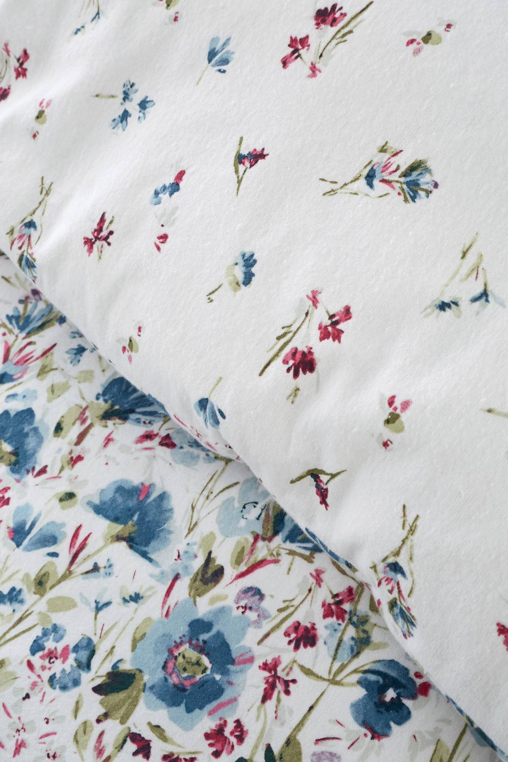 Bianca 'Brushed Cotton Ophelia' Floral Reversible Duvet Cover Set 4