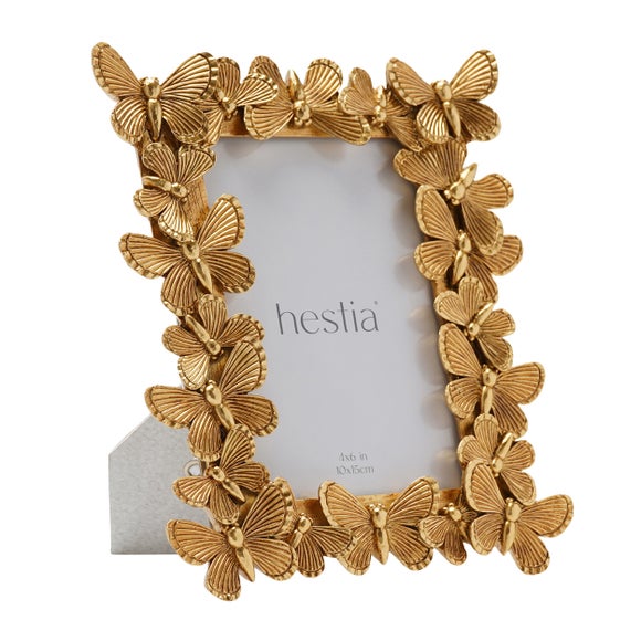 Hestia Gold Butterfly Photo Frame 2