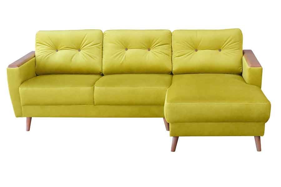 Expo  Right hand Corner Sofa  Genova Olive